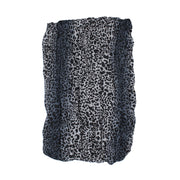 Striped Leopard Print Soft Crinkle Scarves Wrap Shawl