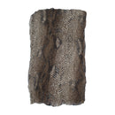 Mutlicolour Tone Snake Skin Print Scarf