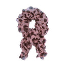 Soft Crinkle Large Polka Dot Print Scarf