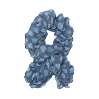 Soft Crinkle Large Polka Dot Print Scarf