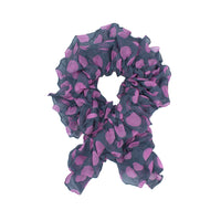 Soft Crinkle Large Polka Dot Print Scarf
