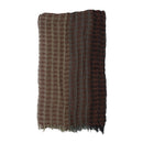 Textured Lightweight Fringed Ombré Scarf