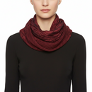 Textured Crinkle Lightweight Smocked Pleated Scarf