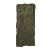 Textured Crinkle Lightweight Smocked Pleated Scarf