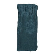 Textured Crinkle Lightweight Smocked Pleated Scarf