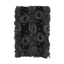 Knitted Spots Circles Patterned Stretchable Scarf