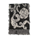 Knitted Spots Circles Patterned Stretchable Scarf