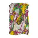Multicolour Vintage Horse Carriage Print Scarf