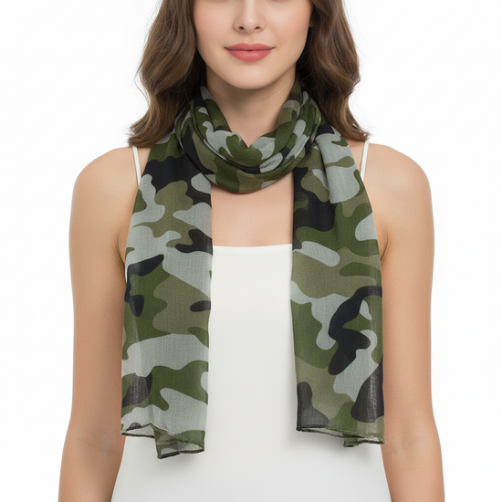Camouflage Printed Scarves