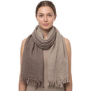 Soft Multicolour Checkered Scarf