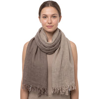 Soft Multicolour Checkered Scarf