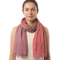Soft Multicolour Checkered Scarf