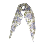 Lightweight Chiffon Floral Print Scarf