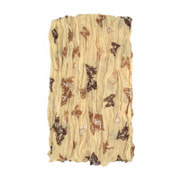 Butterfly Print Soft Crinkle Scarves