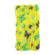 Butterfly Print Soft Crinkle Scarves