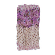 Floral Geometric Polka Dot Soft Crinkle Scarves
