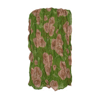 Rose Floral Print Soft Crinkle Scarves
