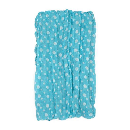 Polka Dot Soft Crinkle Scarves