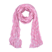 Polka Dot Soft Crinkle Scarves