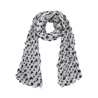 Polka Dot Soft Crinkle Scarves