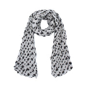 Polka Dot Soft Crinkle Scarves