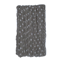 Star Print Soft Crinkle Scarves