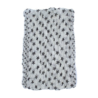 Star Print Soft Crinkle Scarves