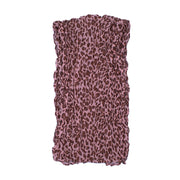Leopard Print Soft Crinkle Scarves