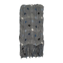 Lightweight Polka Dot Crinkle Scarf
