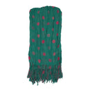 Lightweight Polka Dot Crinkle Scarf