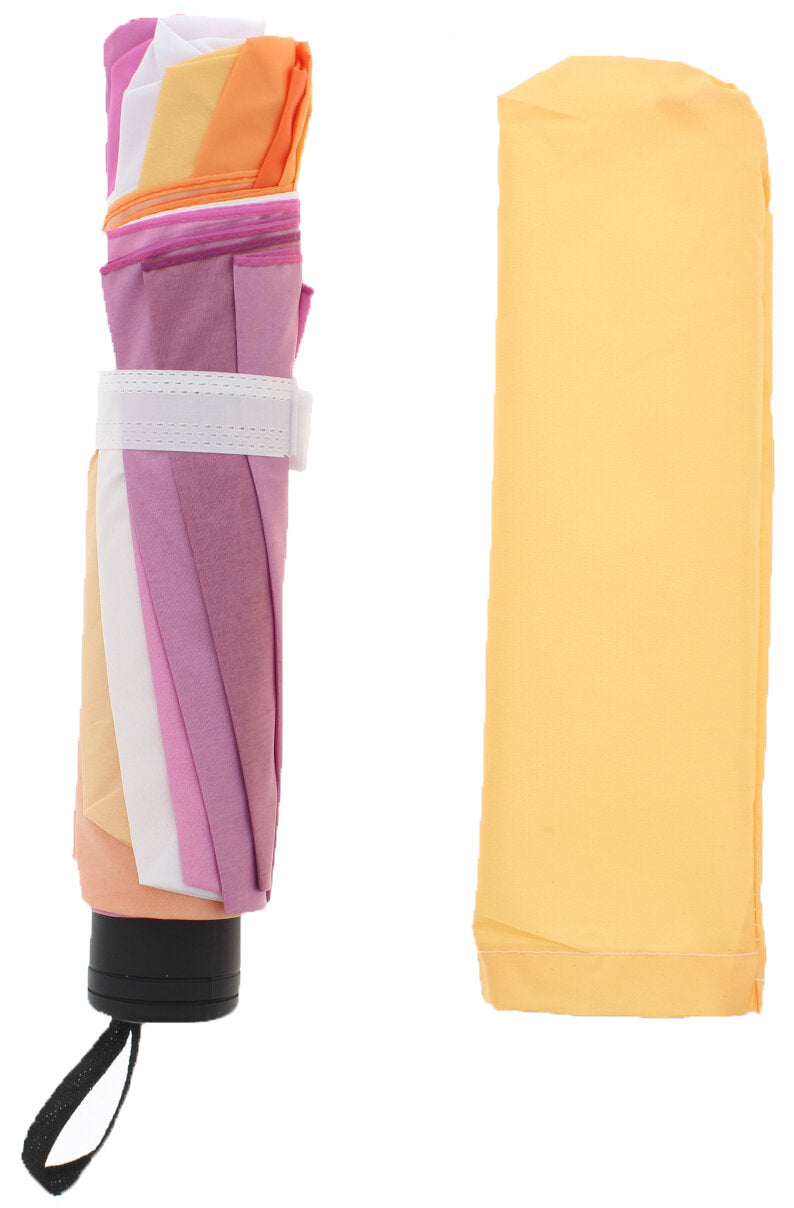 Sunset Lesbian Colour Foldable Handbag Umbrella