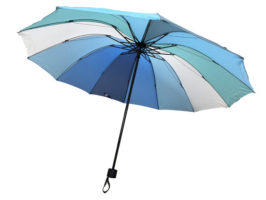 Blue Colour Foldable Handbag Umbrella