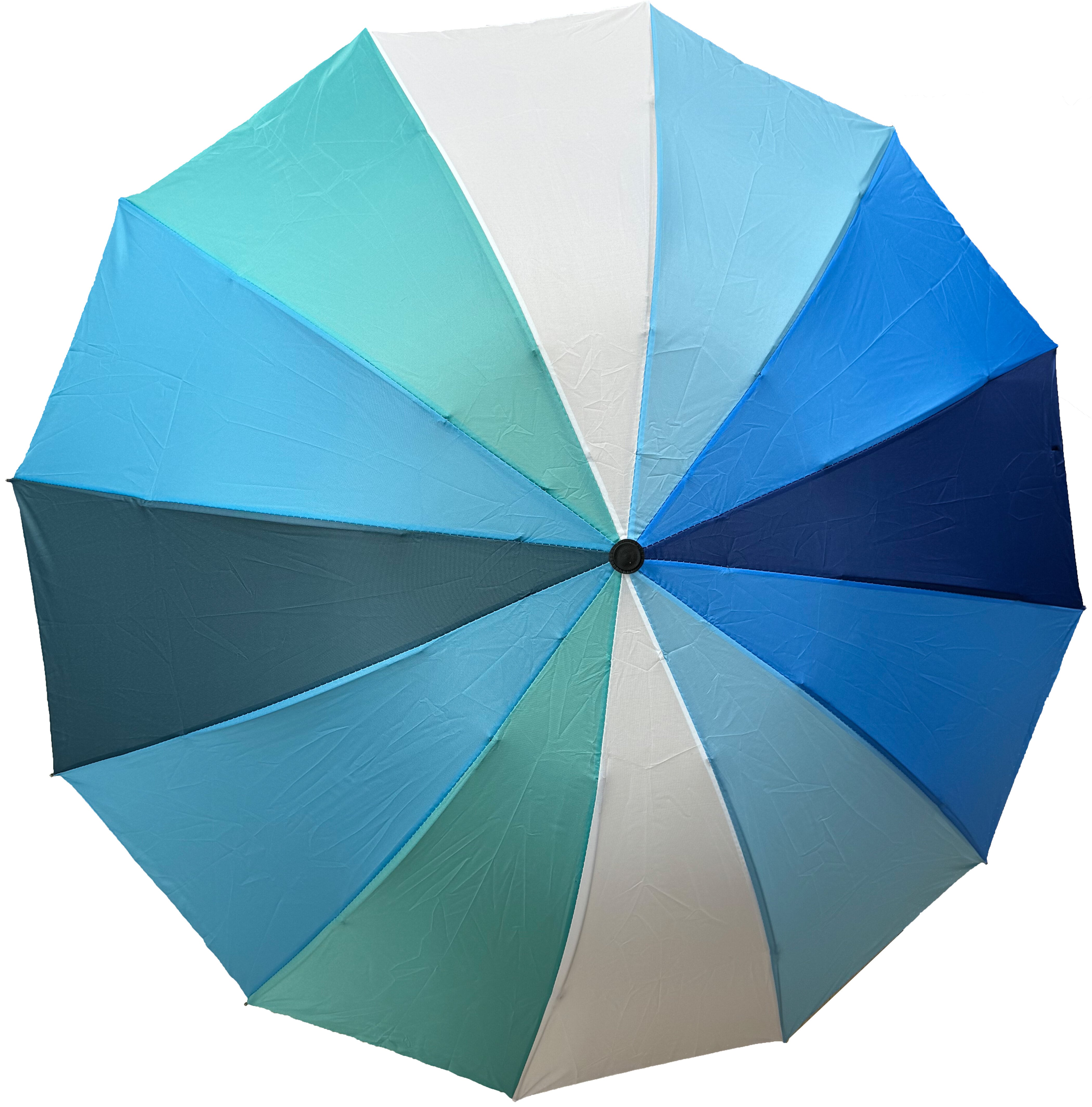 Blue Colour Foldable Handbag Umbrella