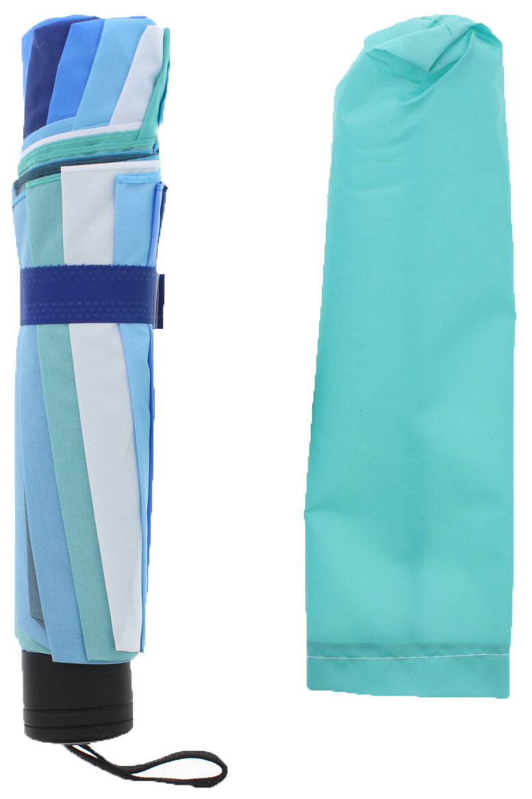 Blue Colour Foldable Handbag Umbrella