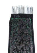 Paisley Pattern Devore Velvet Scarf