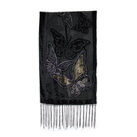 Butterfly Devore Velvet Scarf