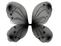 Large Fairy Butterfly Wings with Glitter Star Design