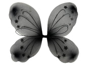 Very Large Fairy Butterfly Wings with Glitter Star Design