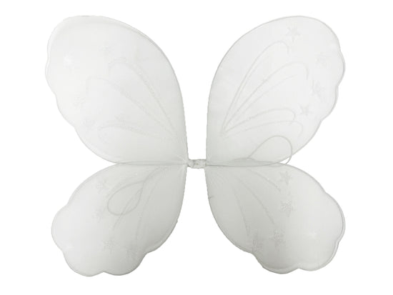 Large Fairy Butterfly Wings with Glitter Star Design