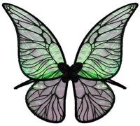Iridescent Green Detailed Butterfly Wings