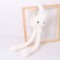 Smiley Face Earmuffs with Flapping Ears (Squeeze Tails)