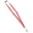 Metal Whistle on Sunset Lesbian Lanyard