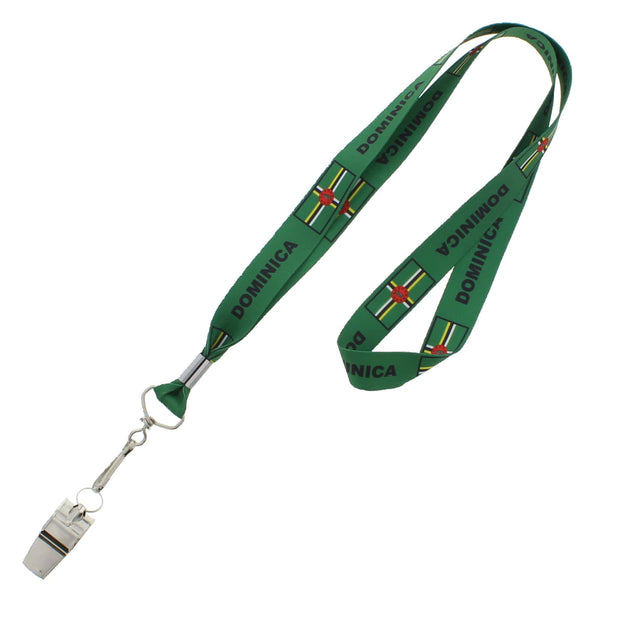 Metal Whistle on Dominica Lanyard