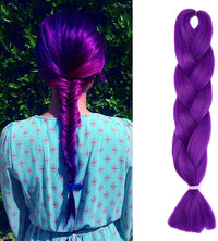 60cm Jumbo Colourful Twist Braiding Hair Extension