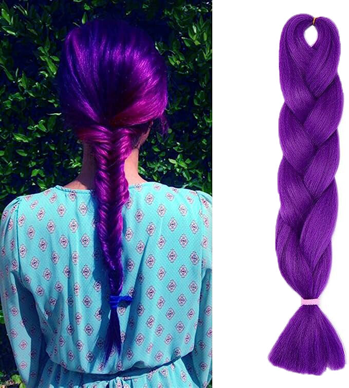 60cm Jumbo Colourful Twist Braiding Hair Extension