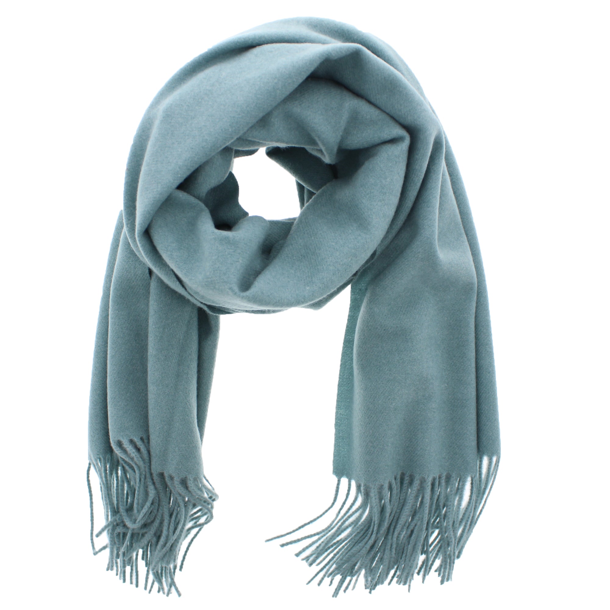 Soft Plain Thinner Wide Winter Scarf