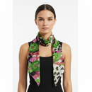 Flower Print on Black & White Sash (3 in 1)