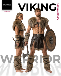 Faux Fur Viking Warrior Shoulder Cape Collar