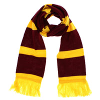 Striped Scarf with Tassels
