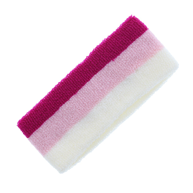 Pink Shades Towelling Headbands